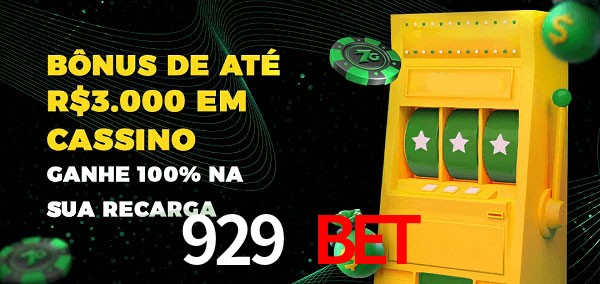 929 Bet melhor bônus de depósito